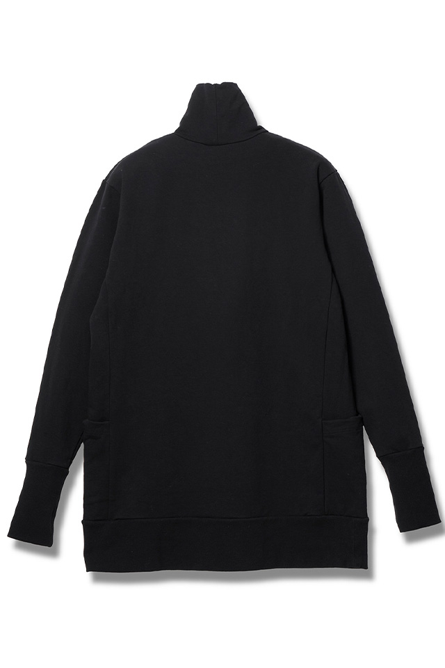 RIPVANWINKLE リップヴァンウィンクル RB-523 SIDE POCKET JERSEY サイドポケットジャージー BLACK 正規通販  メンズ