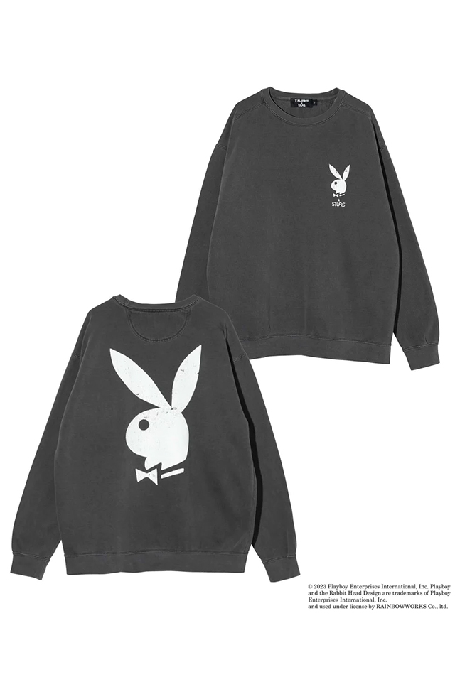 SILAS サイラス 110233012003 PLAYBOY x SILAS SWEATSHIRT