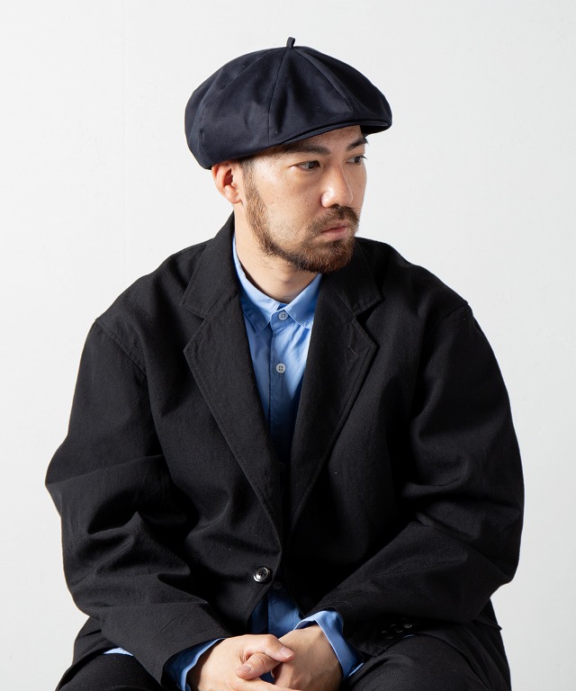 RACAL ラカル / RACAL ラカル RL-22-1248 Organic Cotton 8Panel Beret Cas 8パネルベレーキャス  NAVY 正規通販 メンズ /モロトフカクテル ヒステリックグラマー 正規通販