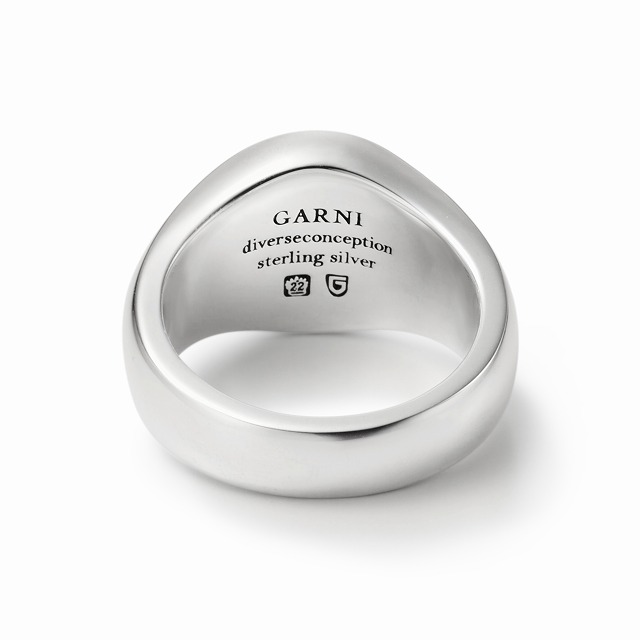 GARNI ガルニ / GARNI ガルニ GR22036 Round Stone Ring-L 