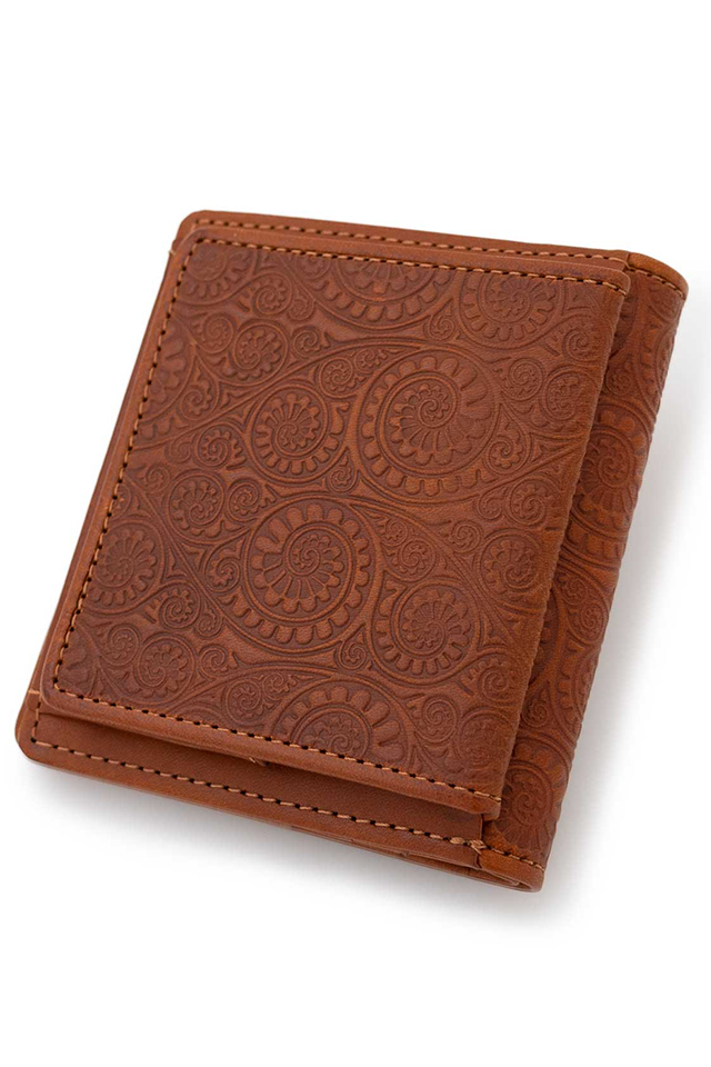 GARNI ガルニ / GARNI ガルニ GL23001 Vine Pattern Mini Fold Wallet