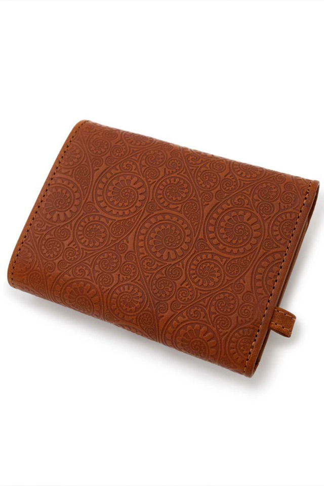 GARNI Vine Pattern Three Fold Wallet