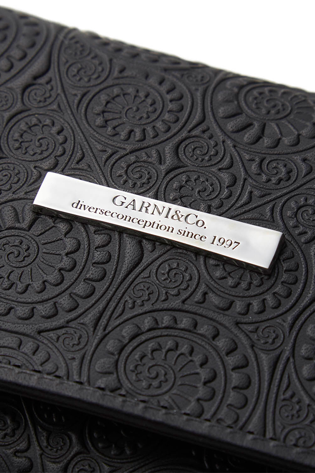 GARNI ガルニ / GARNI ガルニ GL19001 Vine Pattern Three Fold Wallet