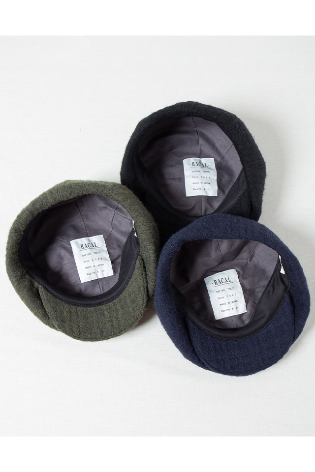 RACAL RL-22-1262 Wool Shaggy 8Panel Casquette キャスケット