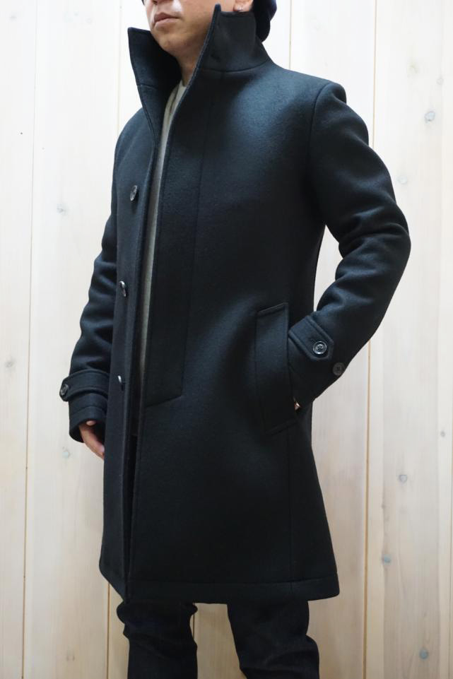 junhashimoto ジュンハシモト 1012320005 STAND COLLAR COAT