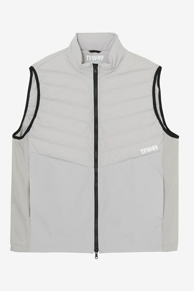 TFW49 ティーエフダブリューフォーティーナイン / TFW49 ティーエフダブリューフォーティーナイン T042420020 SHIELD  WARMER VEST シールドウォーマーベスト L.GRAY 正規通販 メンズ ゴルフ /モロトフカクテル ヒステリックグラマー 正規通販