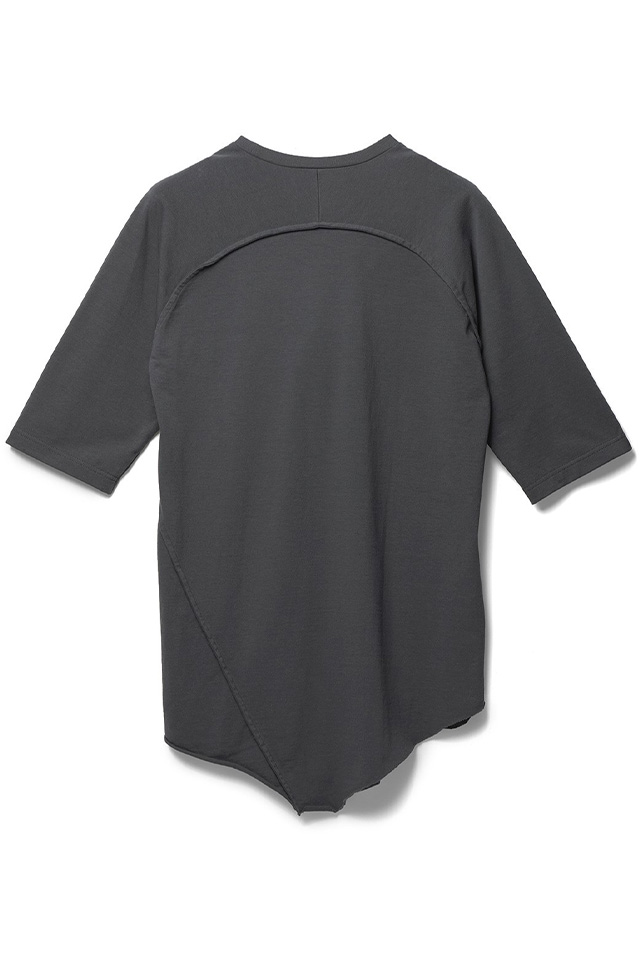 RIPVANWINKLE リップヴァンウィンクル RW-635 SOLID BASEBALL-T ソリッドベースボールTシャツ OSMIUM GRAY  正規通販 メンズ