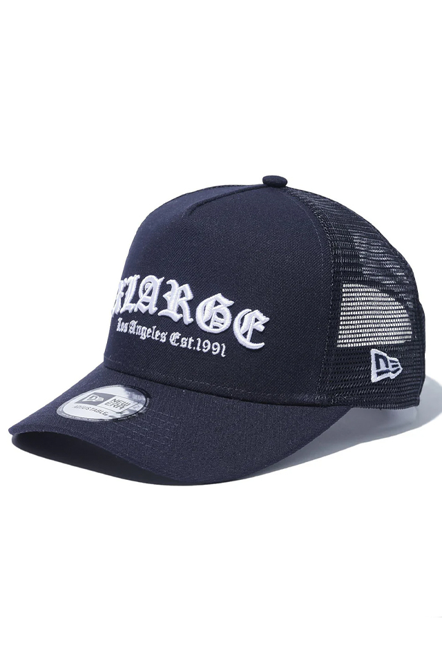 XLARGE エクストララージ 101242051005 XLARGE x NEWERA MESH SNAPBACK CAP コラボメッシュキャップ NAVY 正規通販 メンズ レディース