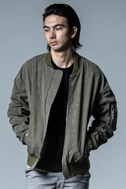 RESOUND CLOTHING リサウンドクロージング RC33-JK-003 David JACKET フライトジャケット VKHAKI 正規通販 メンズ