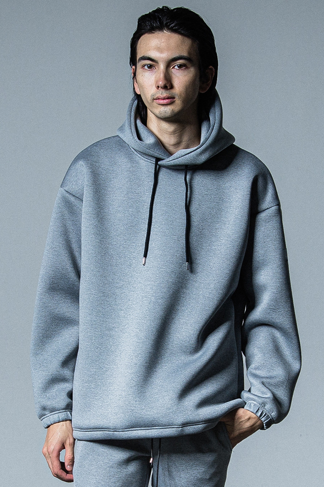 RESOUND CLOTHING リサウンドクロージング RC33-C-006 cardboard hoodie ダンボールニットパーカー GRAY 正規通販 メンズ 2024年9月30日入荷予定