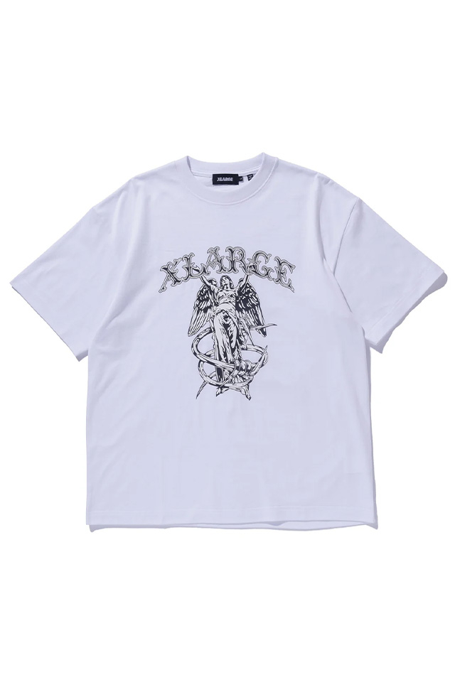 XLARGE エクストララージ 101243011021 FREE WILL S/S TEE Tシャツ WHITE 正規通販 メンズ レディース