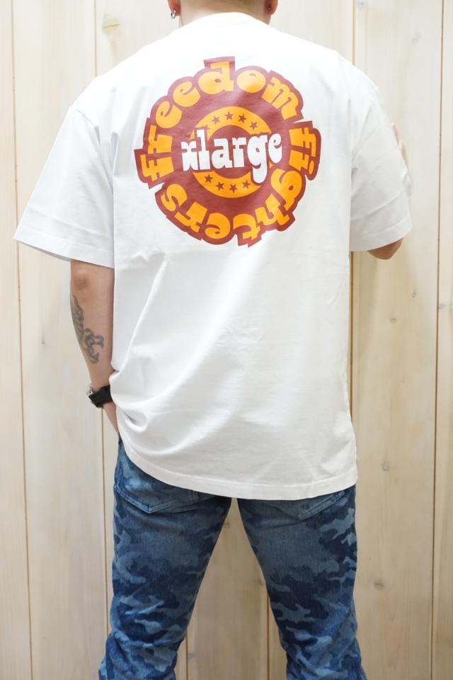 XLARGE エクストララージ 101221011007 FREEDOM S/S TEE XLARGE ショートスリーブTシャツ WHITE 正規通販 メンズ レディース