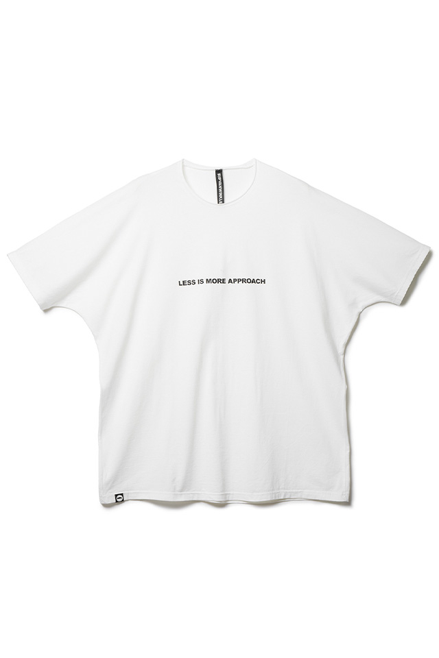 RIPVANWINKLE リップヴァンウィンクル RW-737 PRINT-T プリントドルマンTシャツ WHITE 正規通販 メンズ 2025年4月30日入荷予定