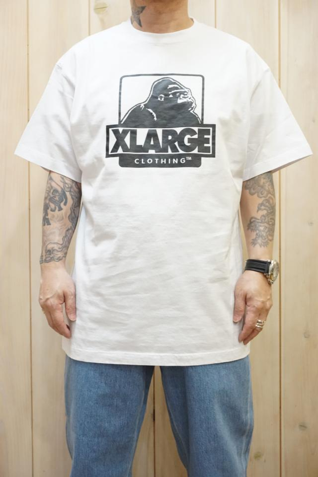 XLARGE エクストララージ 101221011004 OG S/S TEE XLARGE ショートスリーブTシャツ WHITE 正規通販 メンズ レディース