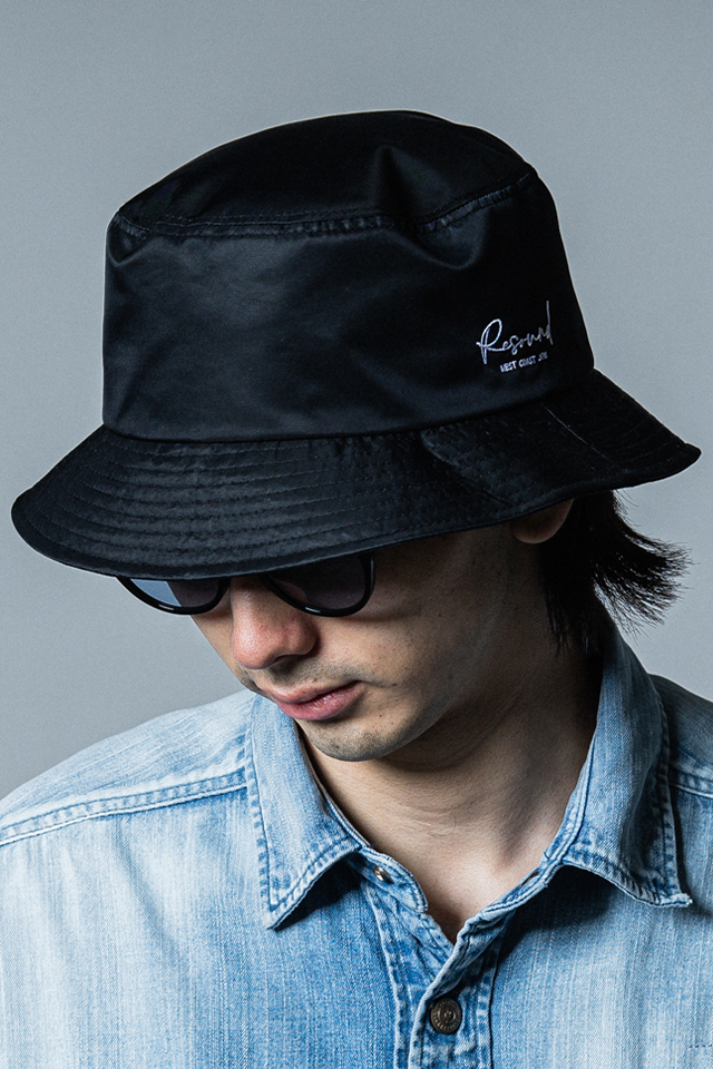 RESOUND CLOTHING リサウンドクロージング RC33-CAP-003 bucket hat バケットハット NYLONBK 正規通販 メンズ