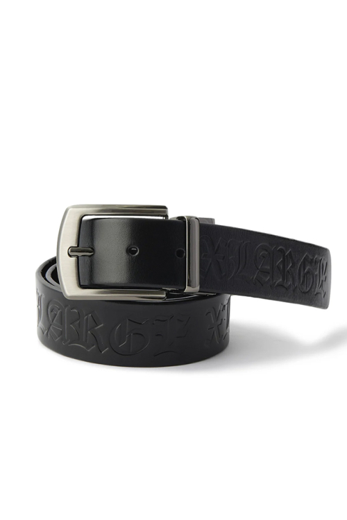 XLARGE エクストララージ 101244054001 REVERSIBLE LEATHER BELT レザーベルト BLACK 正規通販 メンズ レディース