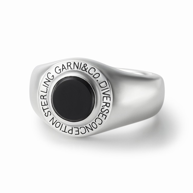 GARNI ガルニ / GARNI ガルニ GR22036 Round Stone Ring-L ラウンド