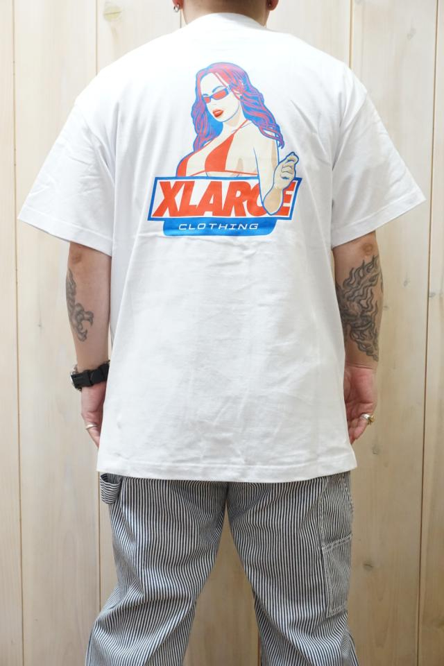 XLARGE エクストララージ 101222011028 VENICE BEACH S/S TEE XLARGE ショートスリーブTシャツ WHITE 正規通販 メンズ レディース