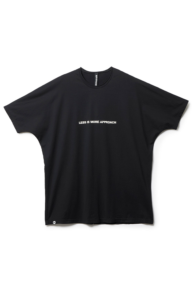 RIPVANWINKLE リップヴァンウィンクル RW-737 PRINT-T プリントドルマンTシャツ BLACK 正規通販 メンズ 2025年4月30日入荷予定