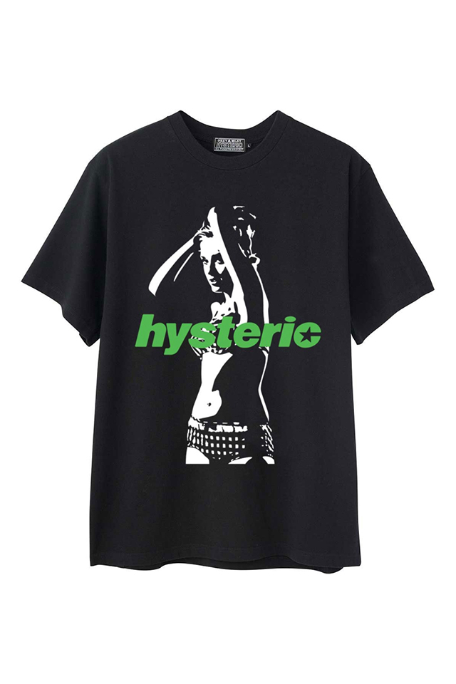 HYSTERIC GLAMOUR ヒステリックグラマー 02251CT01 HYSTERIC ARMPITS Tシャツ BLACK 正規通販 メンズ