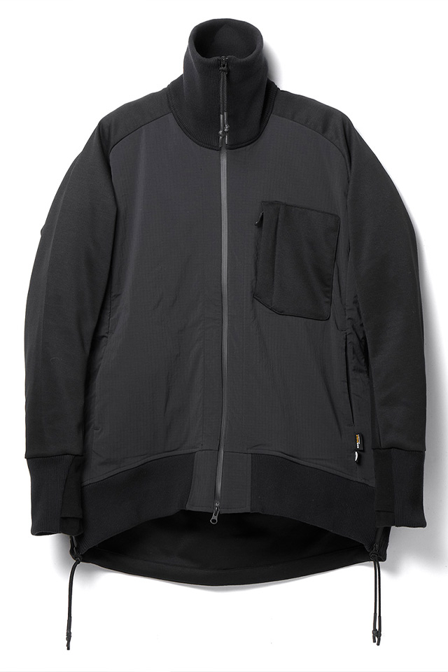 RIPVANWINKLE リップヴァンウィンクル RB-630 COMBINATION JERSEY コンビネーションジャージ BLACK 正規通販 メンズ 2024年9月30日入荷予定