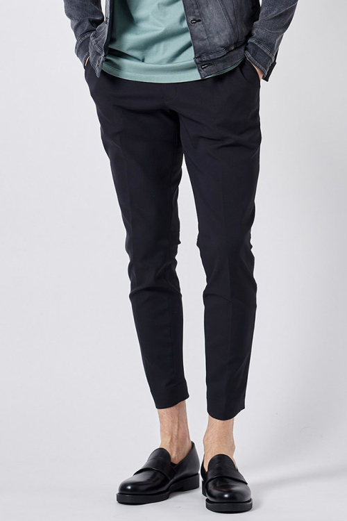 junhashimoto ジュンハシモト 1072310007 NEO EASY TUCK PANTS ネオイージータックパンツ BLACK 正規通販 メンズ 2025年3月31日入荷予定