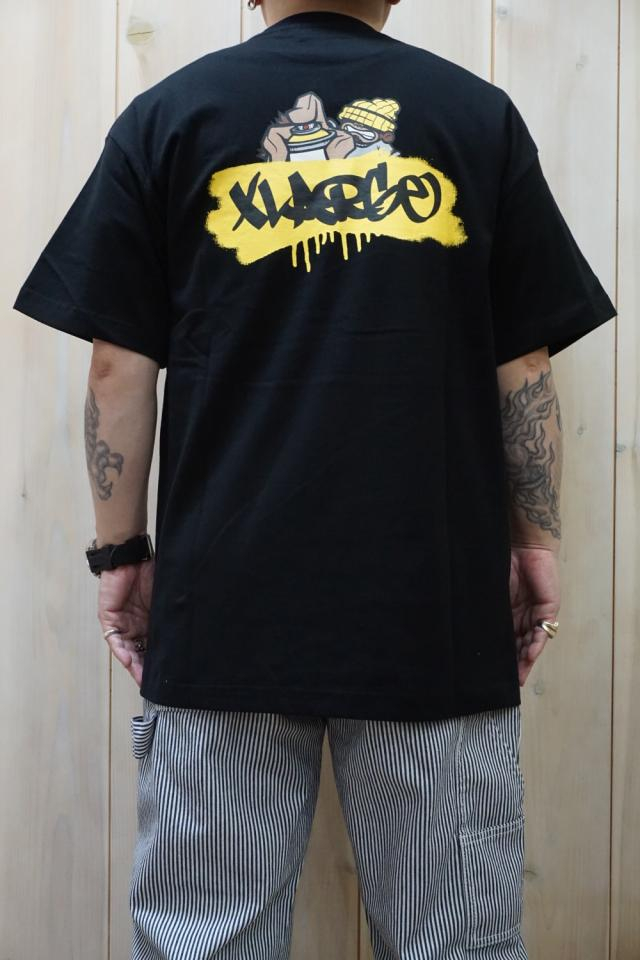 XLARGE エクストララージ 101222011043 BOMB S/S TEE XLARGE ショートスリーブTシャツ BLACK 正規通販 メンズ レディース