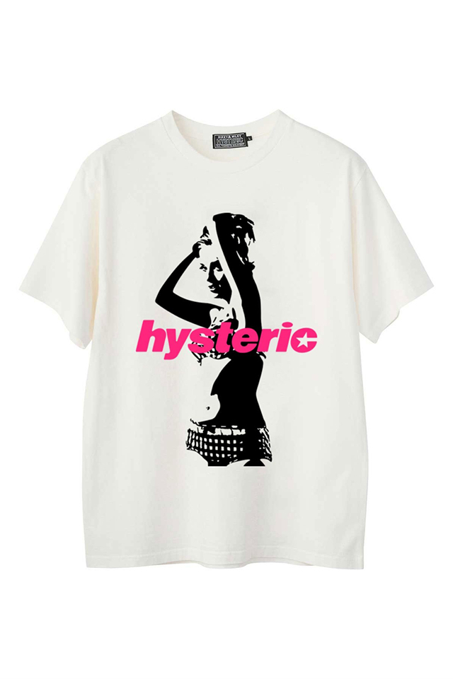 HYSTERIC GLAMOUR ヒステリックグラマー 02251CT01 HYSTERIC ARMPITS Tシャツ WHITE 正規通販 メンズ