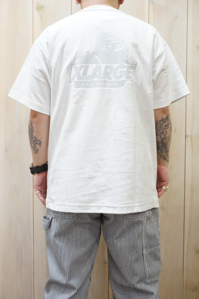 XLARGE エクストララージ 101222011001 XLARGE×Champion REVERSE WEAVE S/S POCKET TEE コラボポケットTシャツ WHITE 正規通販 メンズ レディース