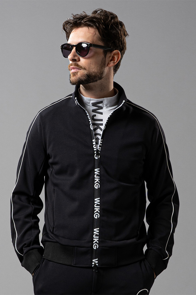 セール40%OFF WJKG gf203b zip up blouson ジップアップブルゾン BLACK