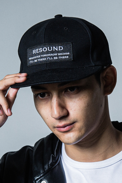 RESOUND CLOTHING リサウンドクロージング RC33-CAP-001 ID BB CAP ベースボールキャップ WAPPEN BK 正規通販 メンズ