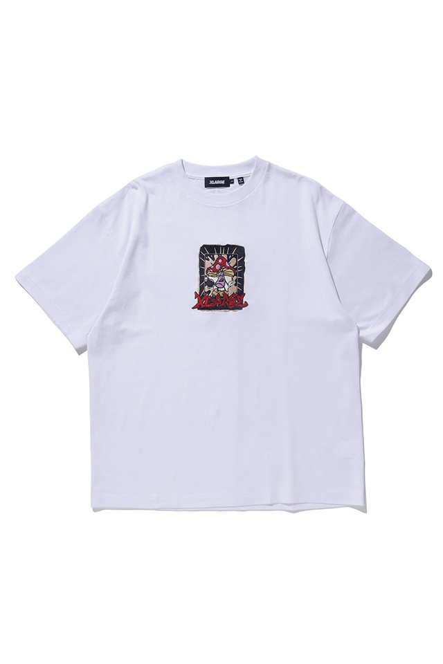 XLARGE エクストララージ 101242011014 MASHROOM BOMBS S/S TEE Tシャツ WHITE 正規通販 メンズ レディース